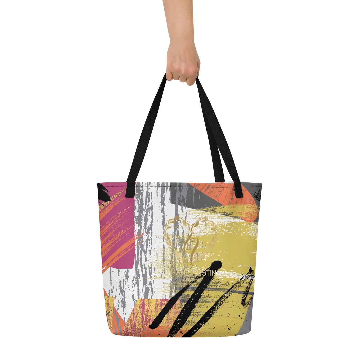 Shane Austin Apparel All-Over Print Large Tote Bag