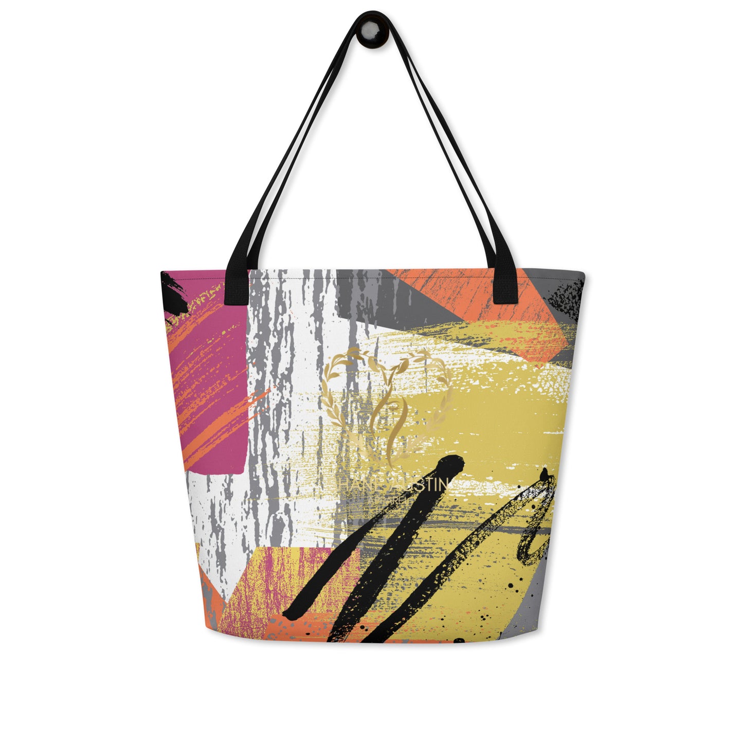 Shane Austin Apparel All-Over Print Large Tote Bag