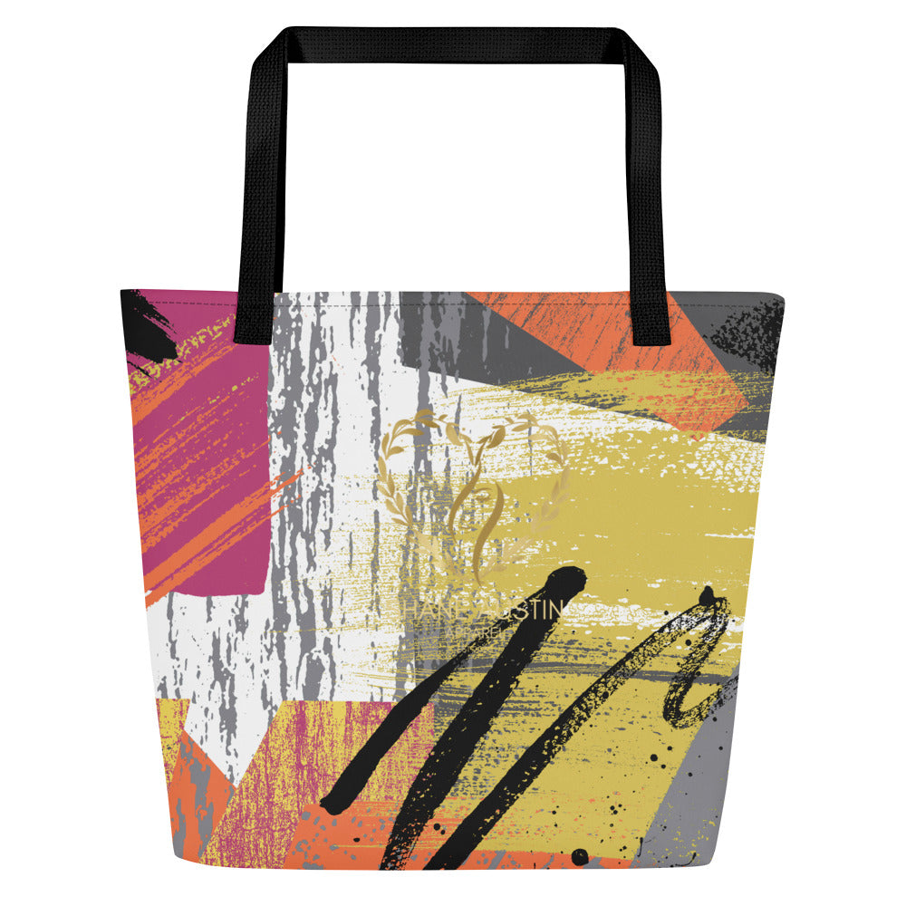 Shane Austin Apparel All-Over Print Large Tote Bag