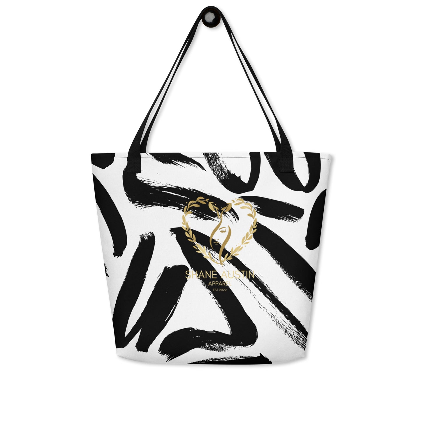 Shane Austin Apparel All-Over Print Large Tote Bag