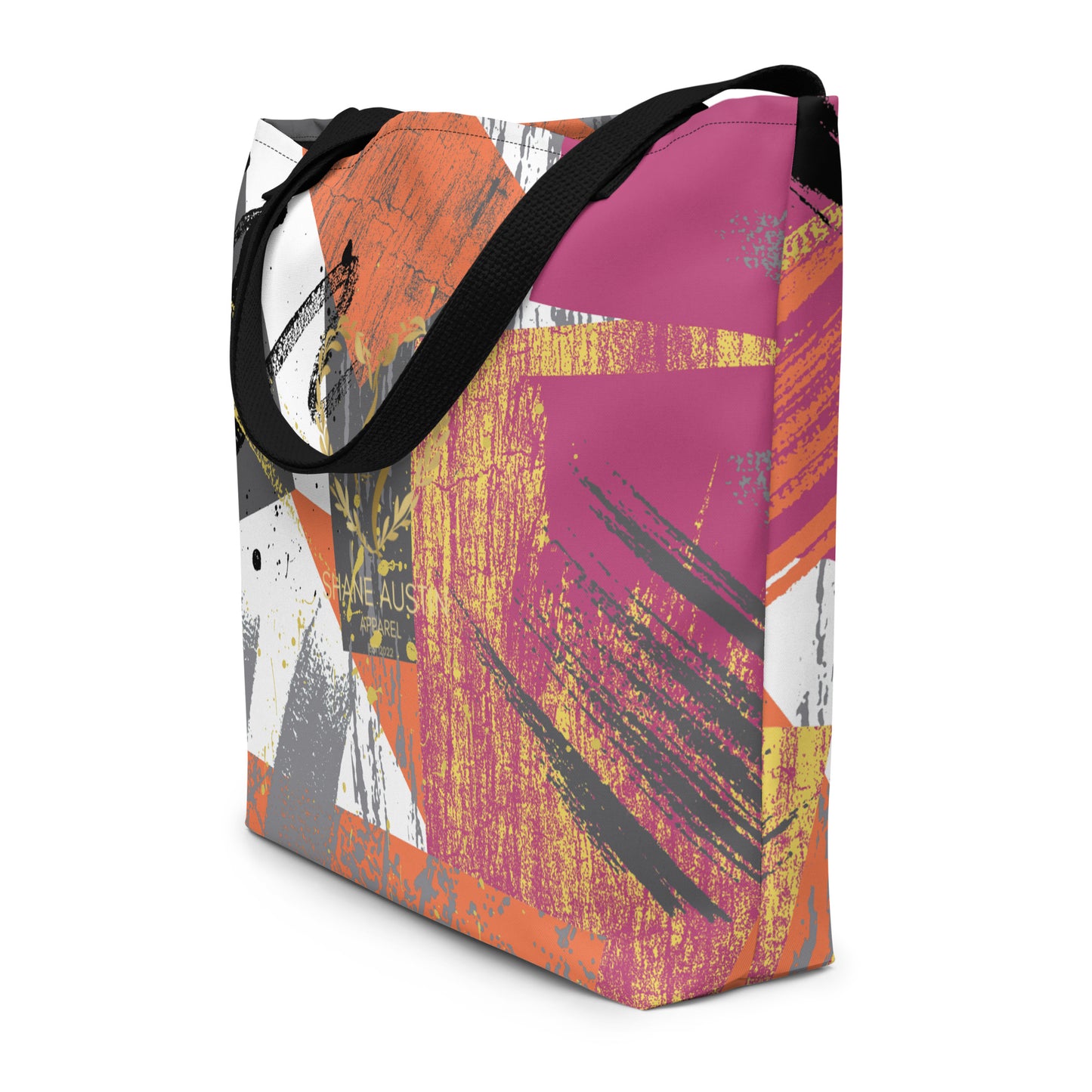 Shane Austin Apparel All-Over Print Large Tote Bag