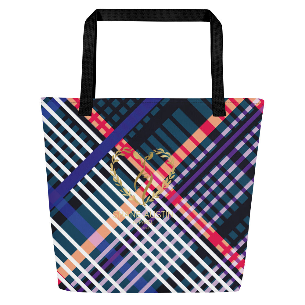 Shane Austin Apparel All-Over Print Large Tote Bag