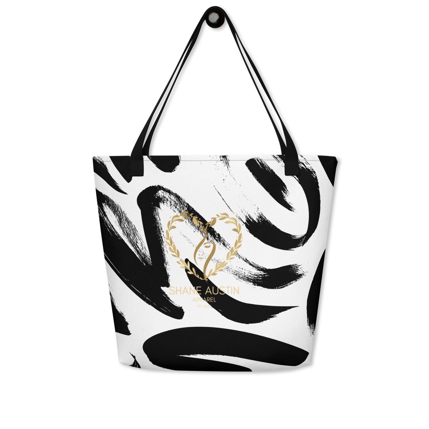 Shane Austin Apparel All-Over Print Large Tote Bag