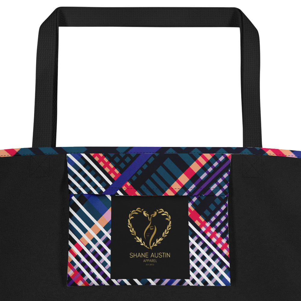 Shane Austin Apparel All-Over Print Large Tote Bag