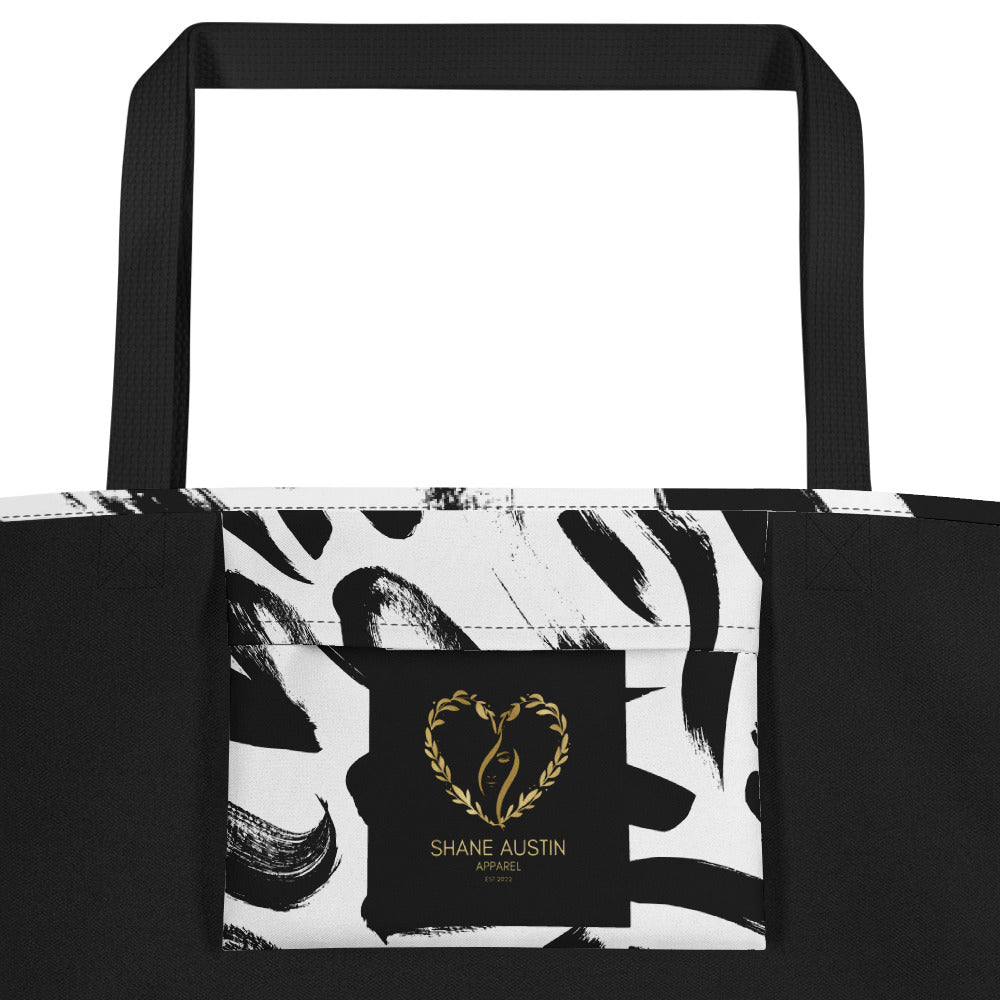 Shane Austin Apparel All-Over Print Large Tote Bag