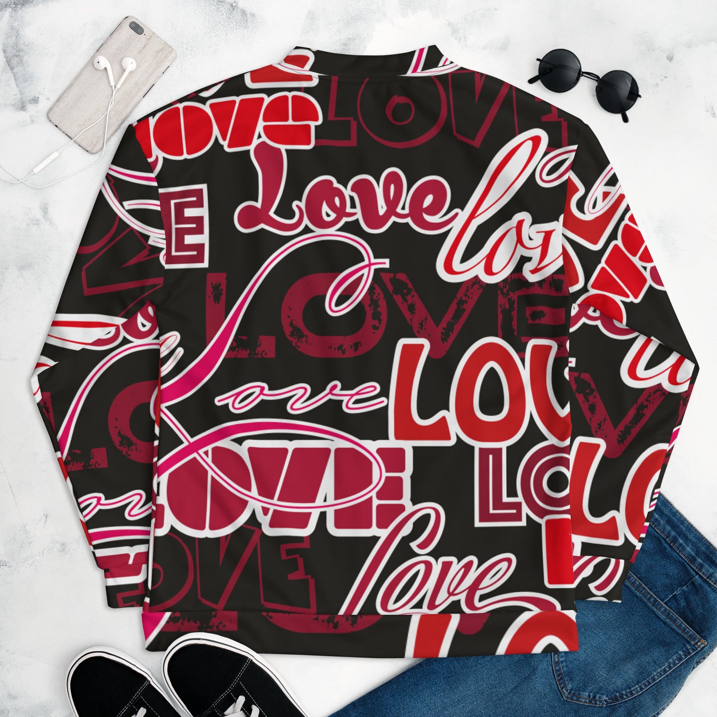 Love Unisex Bomber Jacket