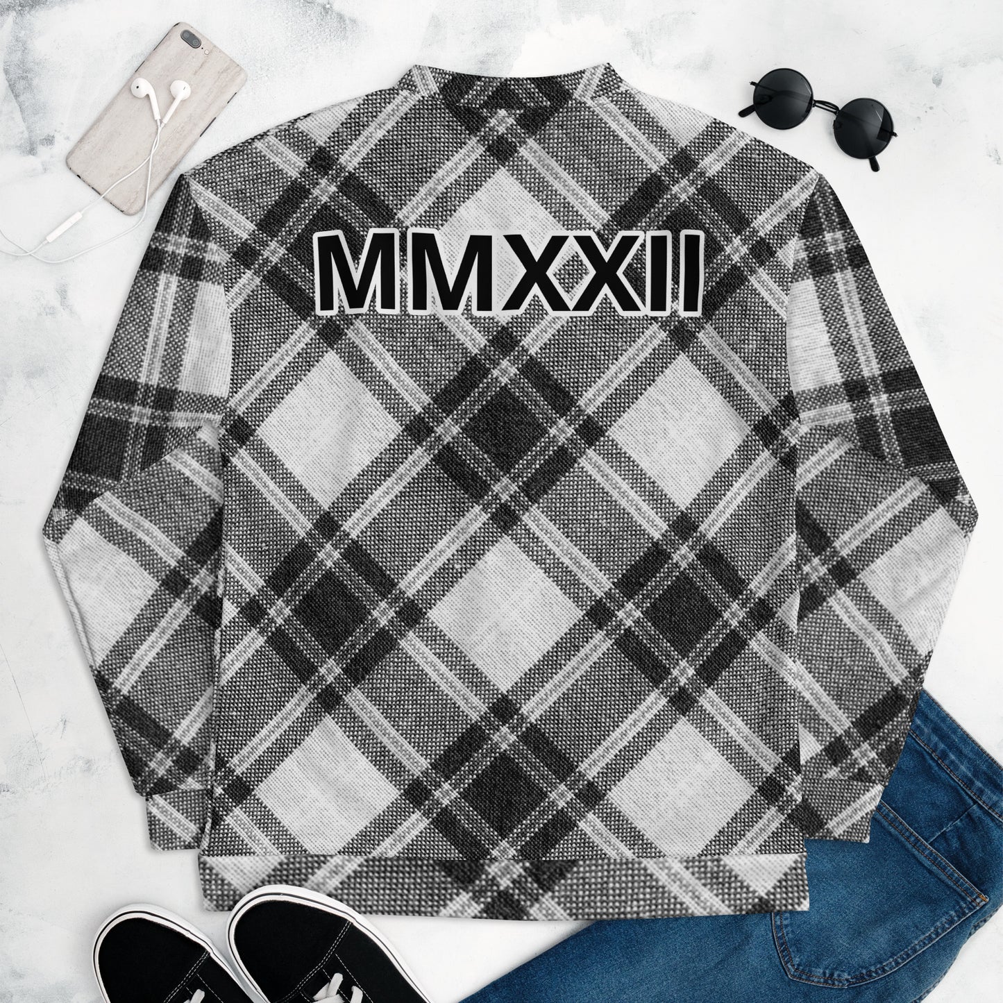 Logo MMXXII Unisex Bomber Jacket