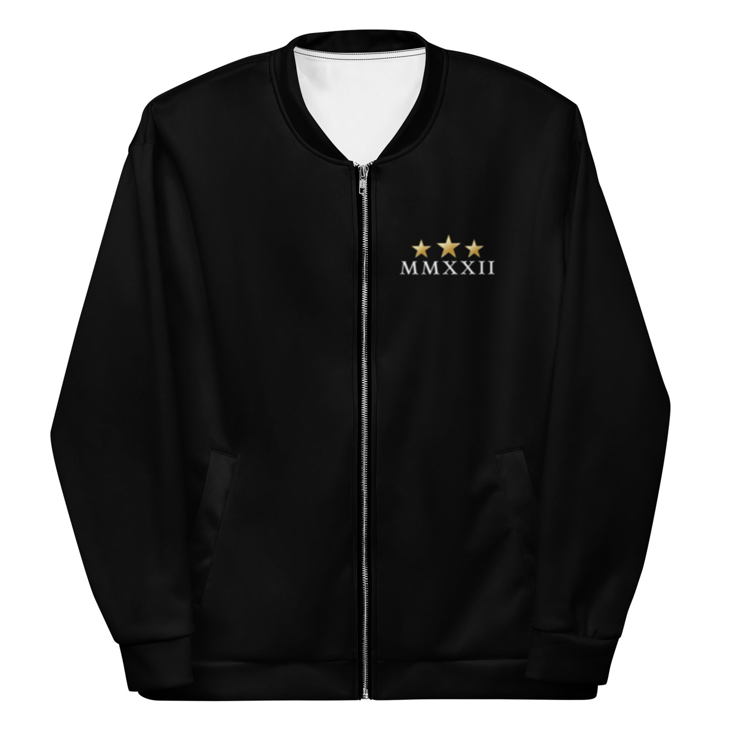 Emporium Unisex Bomber Jacket (Black)