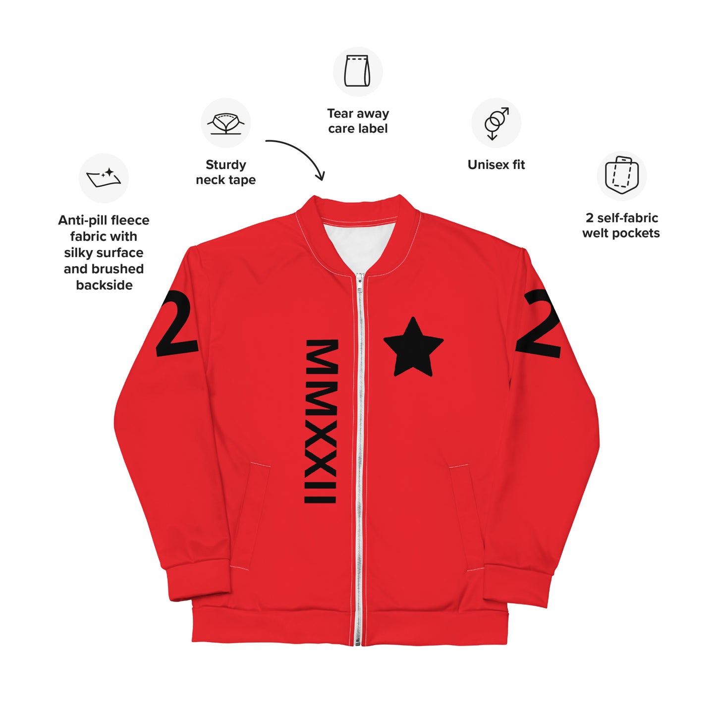 Logo MMXXII Unisex Bomber Jacket