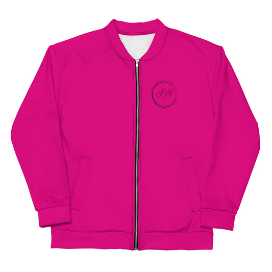 Elegante Unisex Bomber Jacket (Pink)