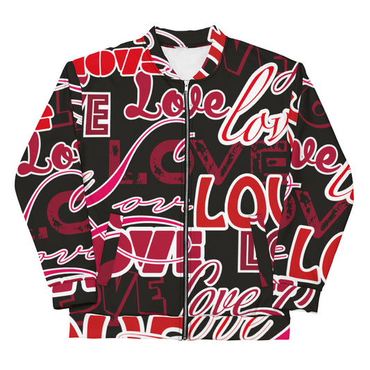 Love Unisex Bomber Jacket