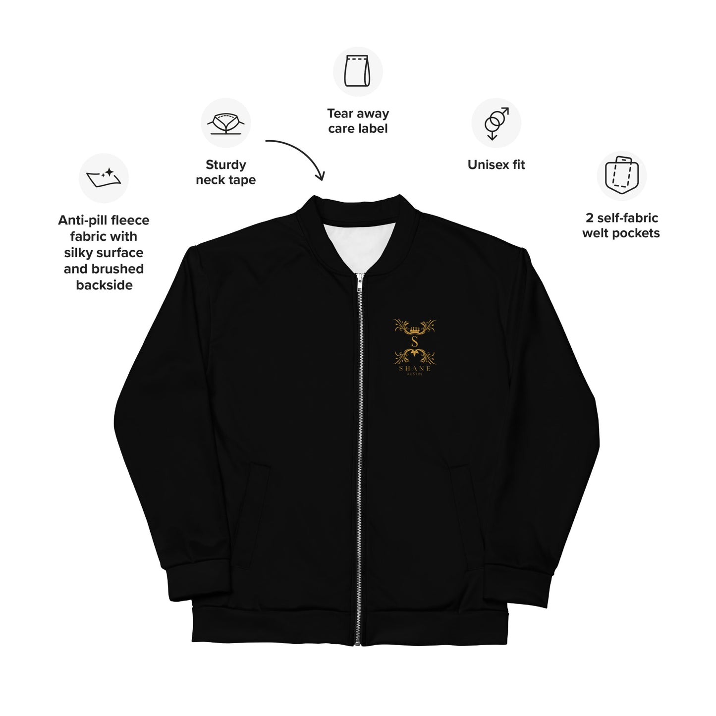 Highness Unisex Bomber Jacket