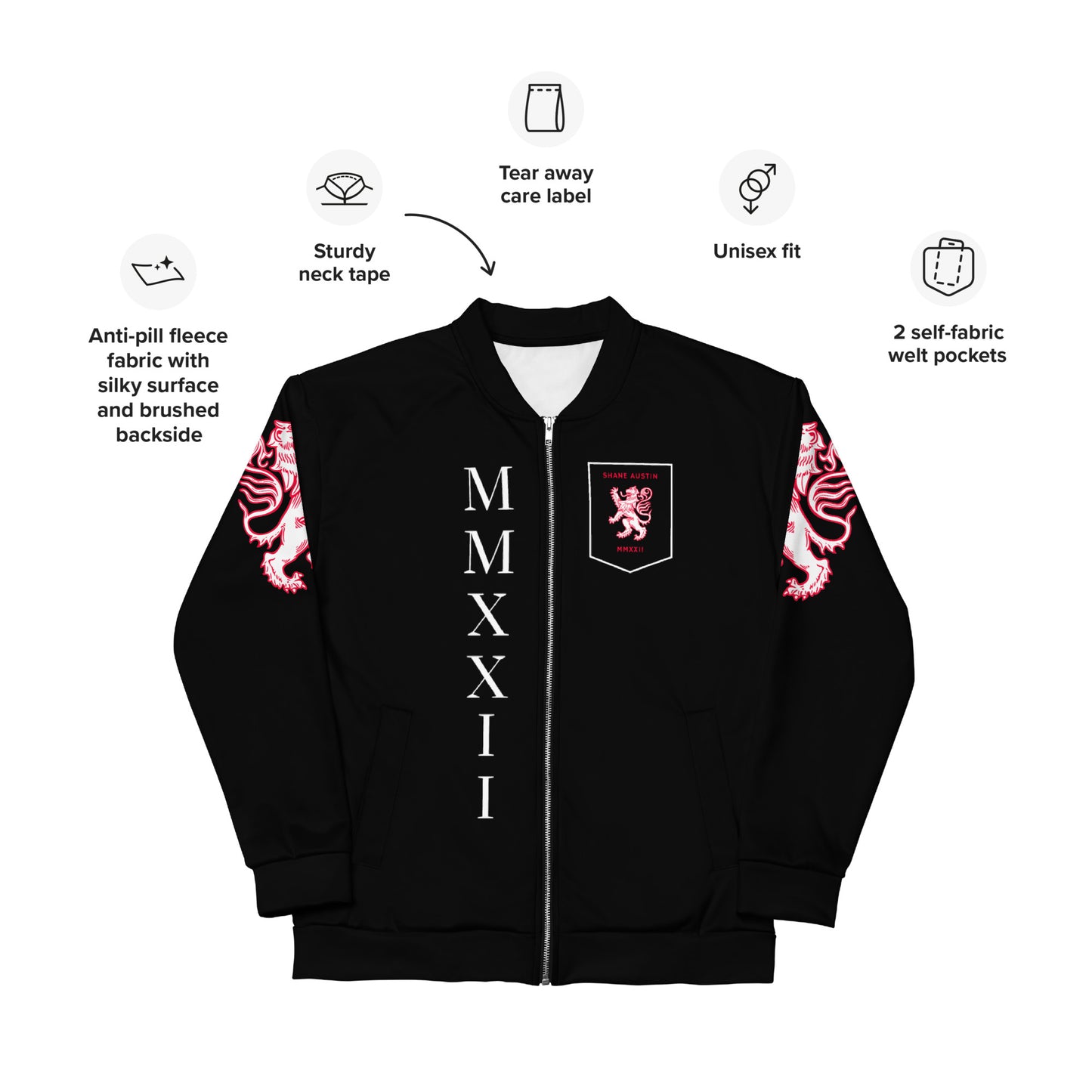 Unisex Bomber Jacket