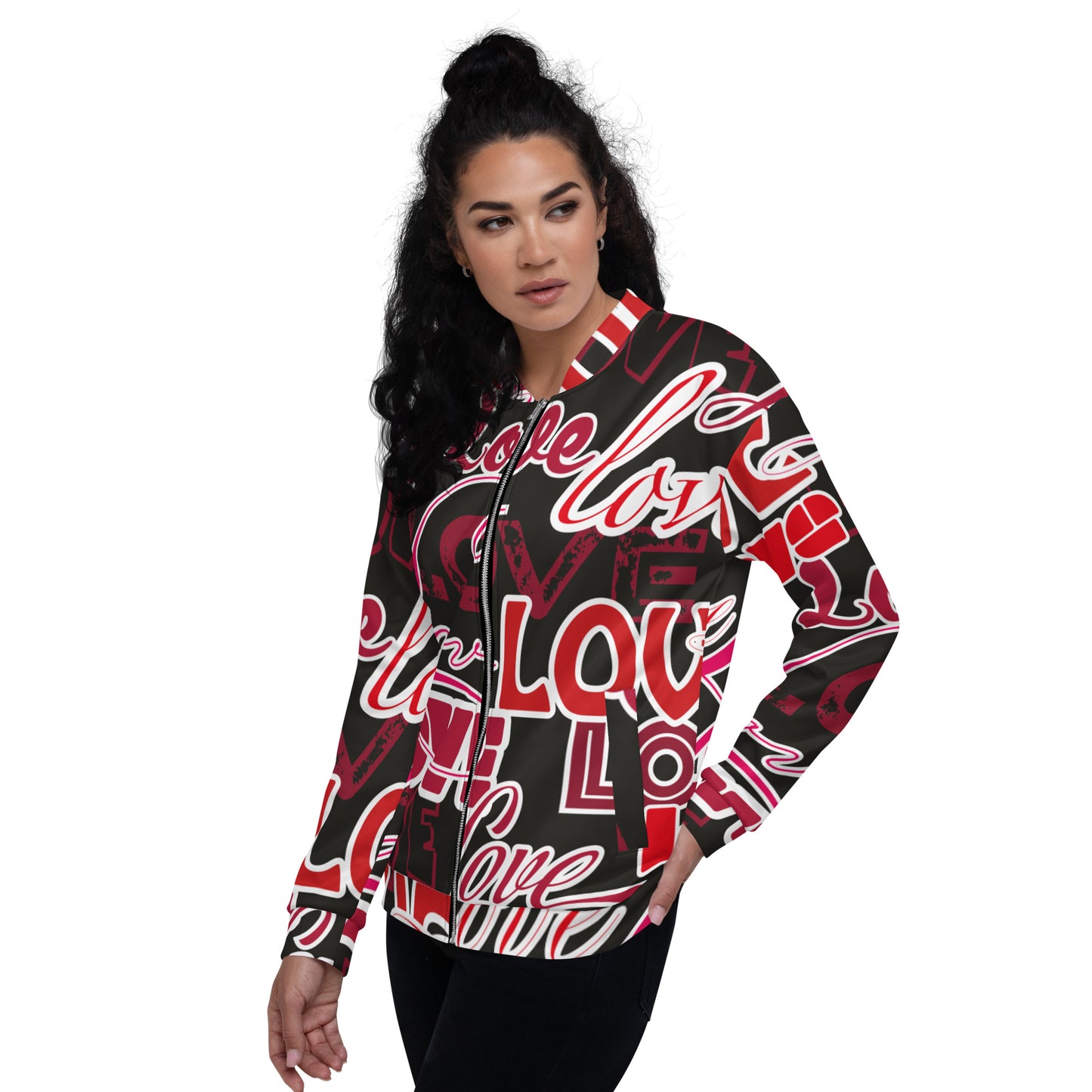 Love Unisex Bomber Jacket