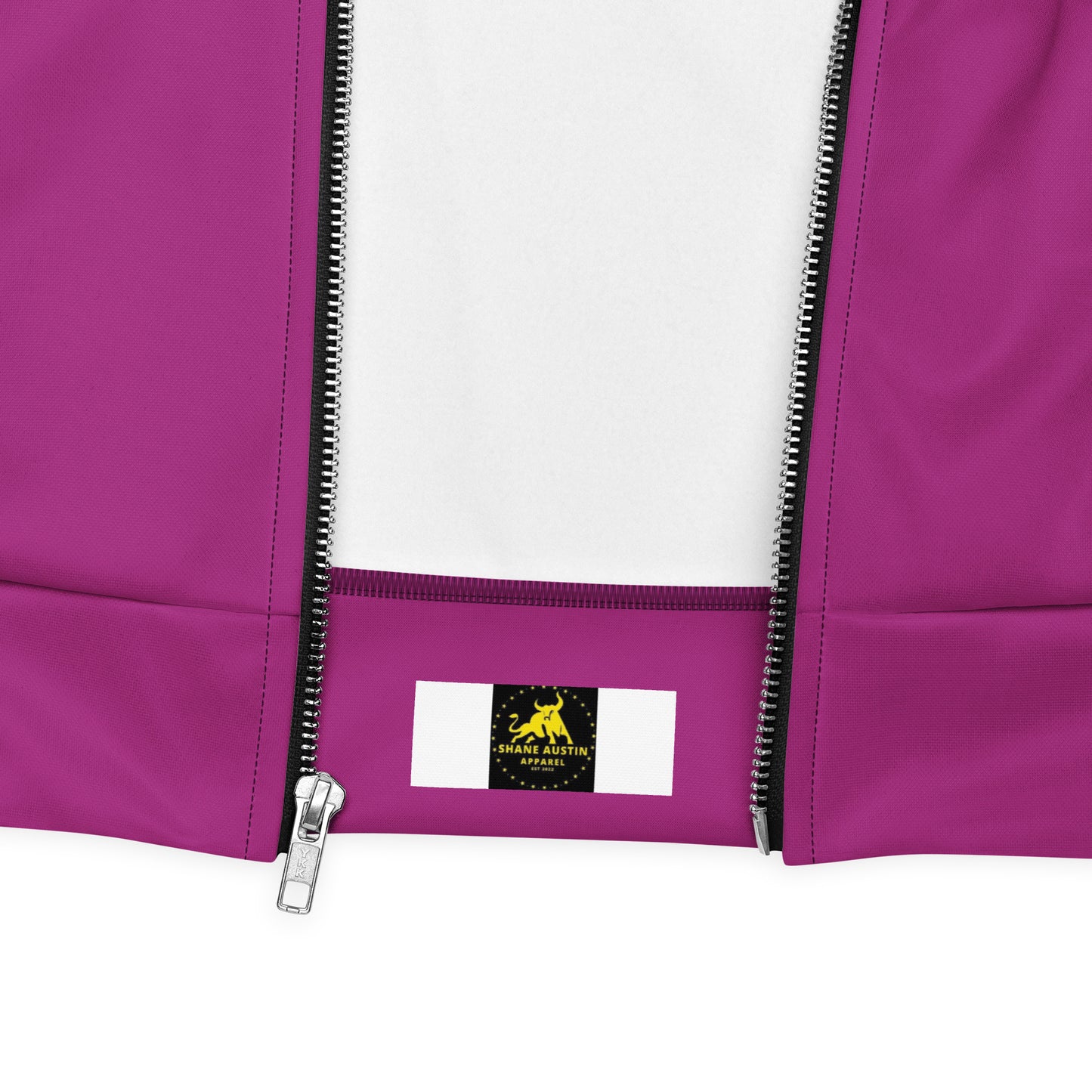 Logo Unisex Bomber Jacket (Purple)