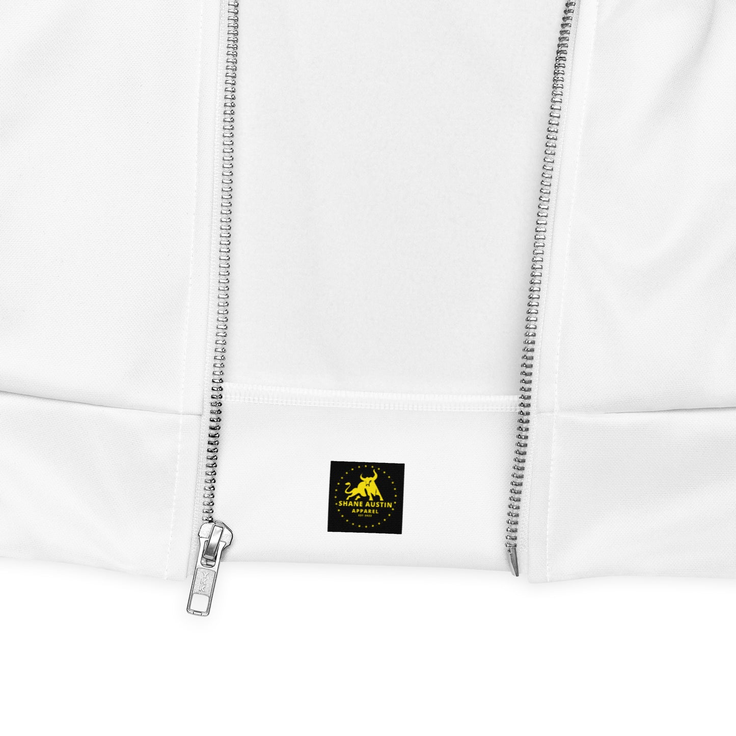 Logo MMXXII Unisex Bomber Jacket (White)