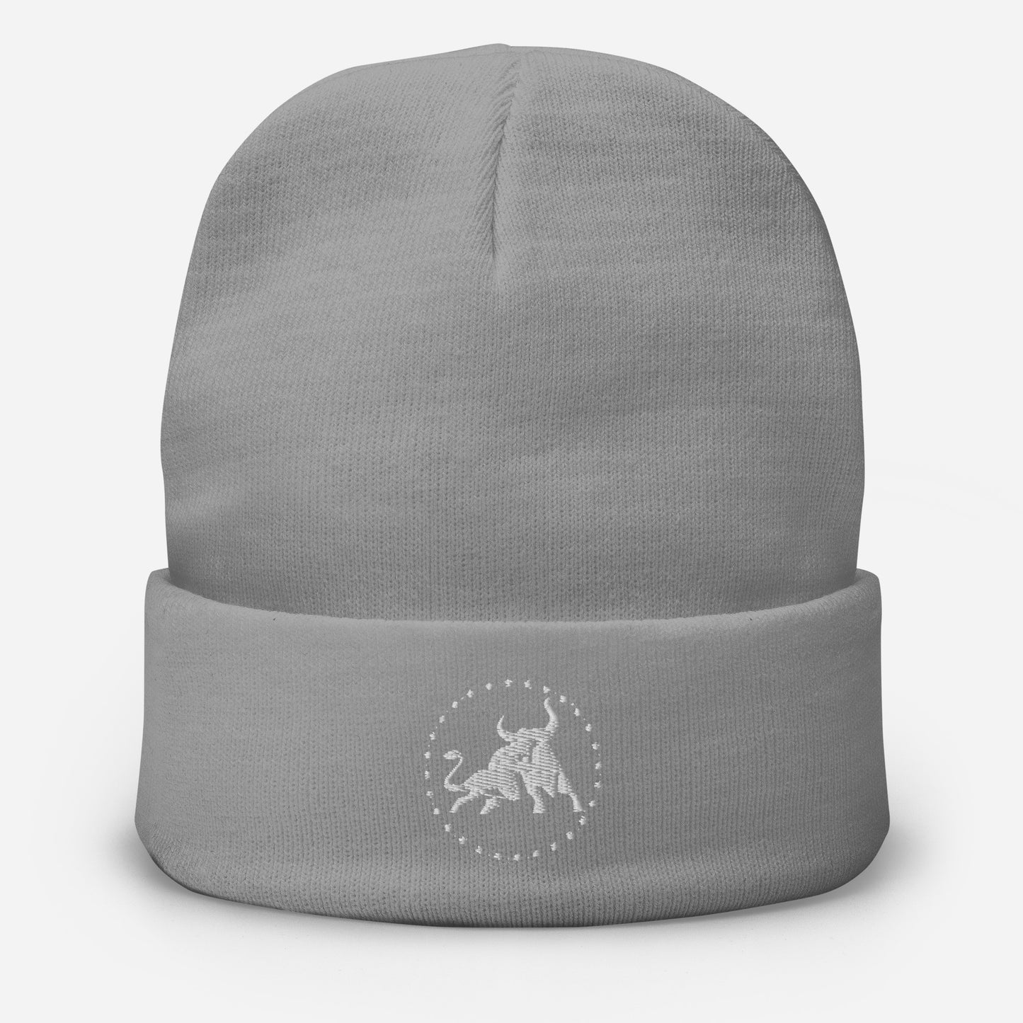 Embroidered Beanie