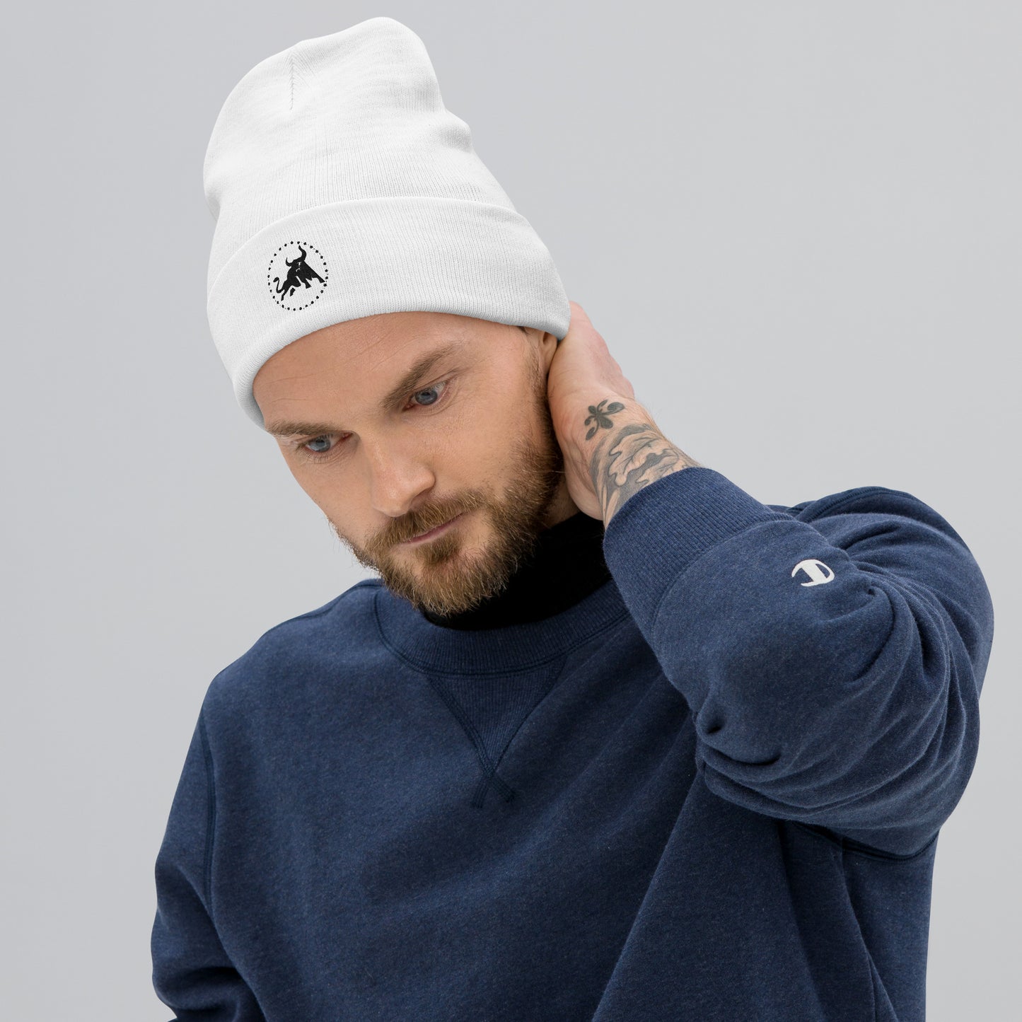 Embroidered Beanie