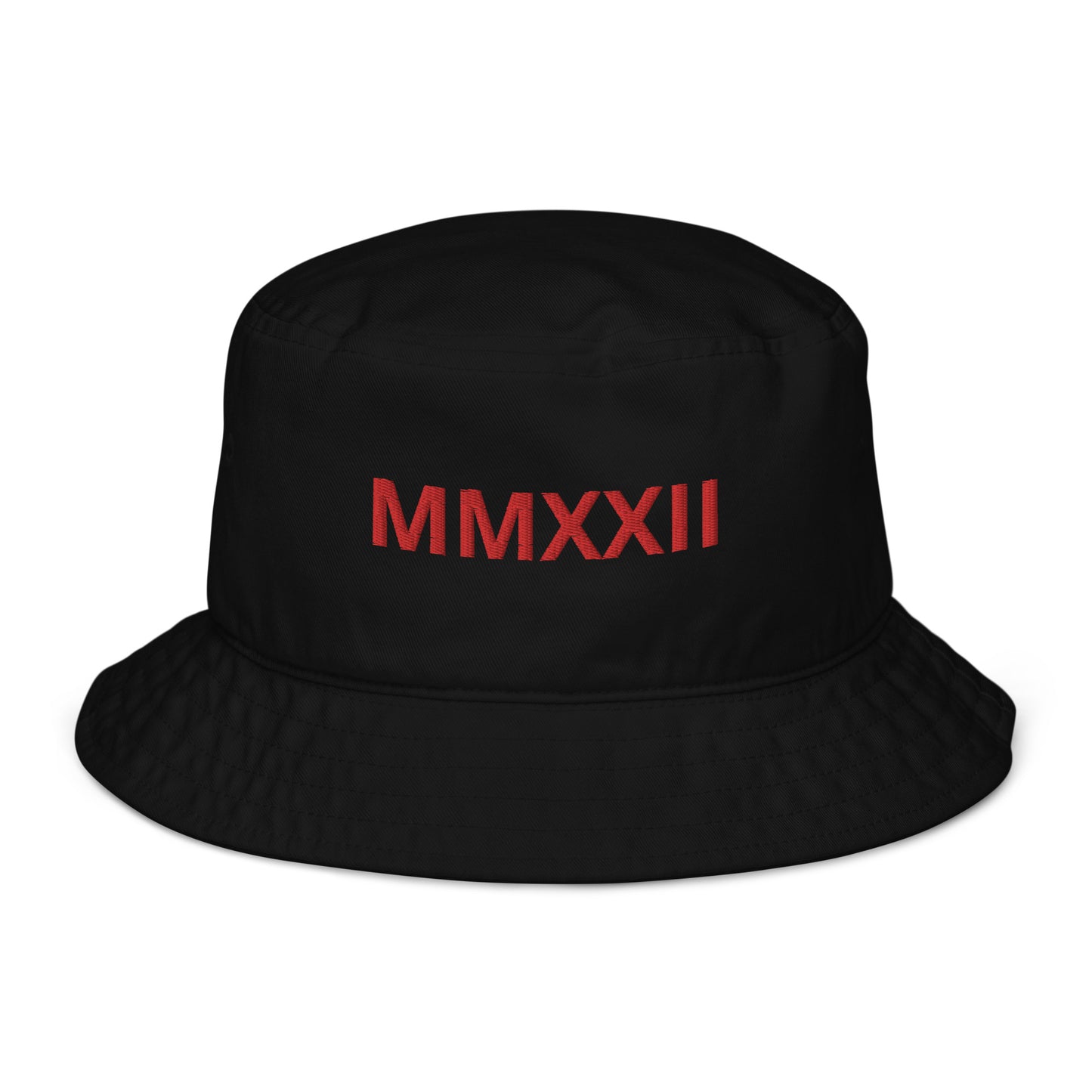 MMXXII Men's (Red) Organic bucket hat