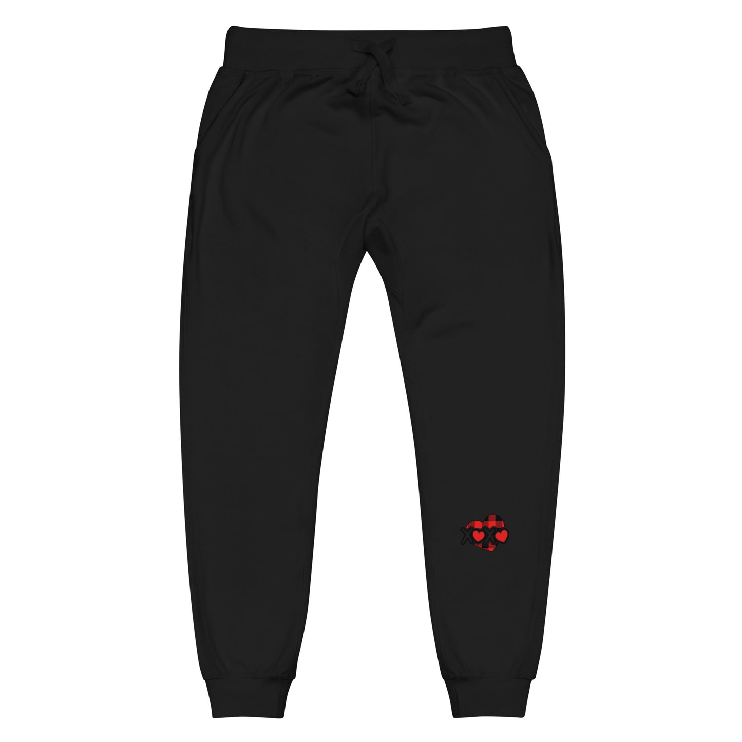 Women's "XOXO Love" fleece sweatpants