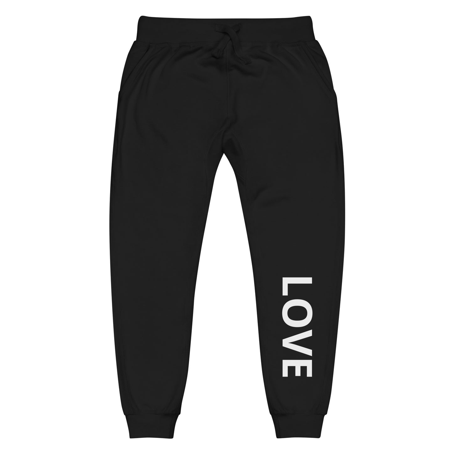 Unisex fleece sweatpants