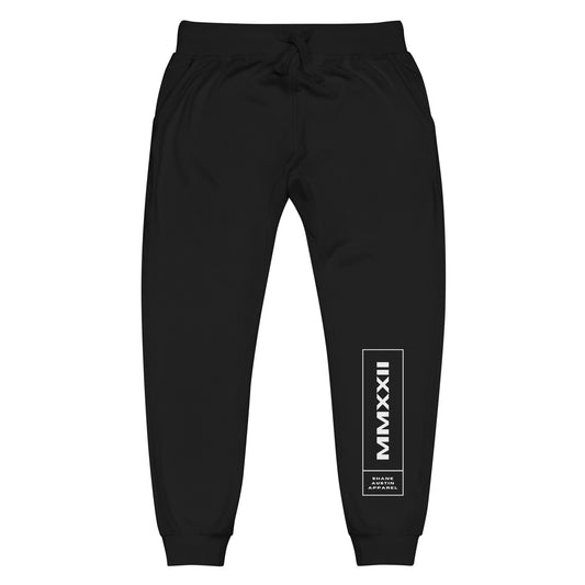 MMXXII Unisex fleece sweatpants (White)