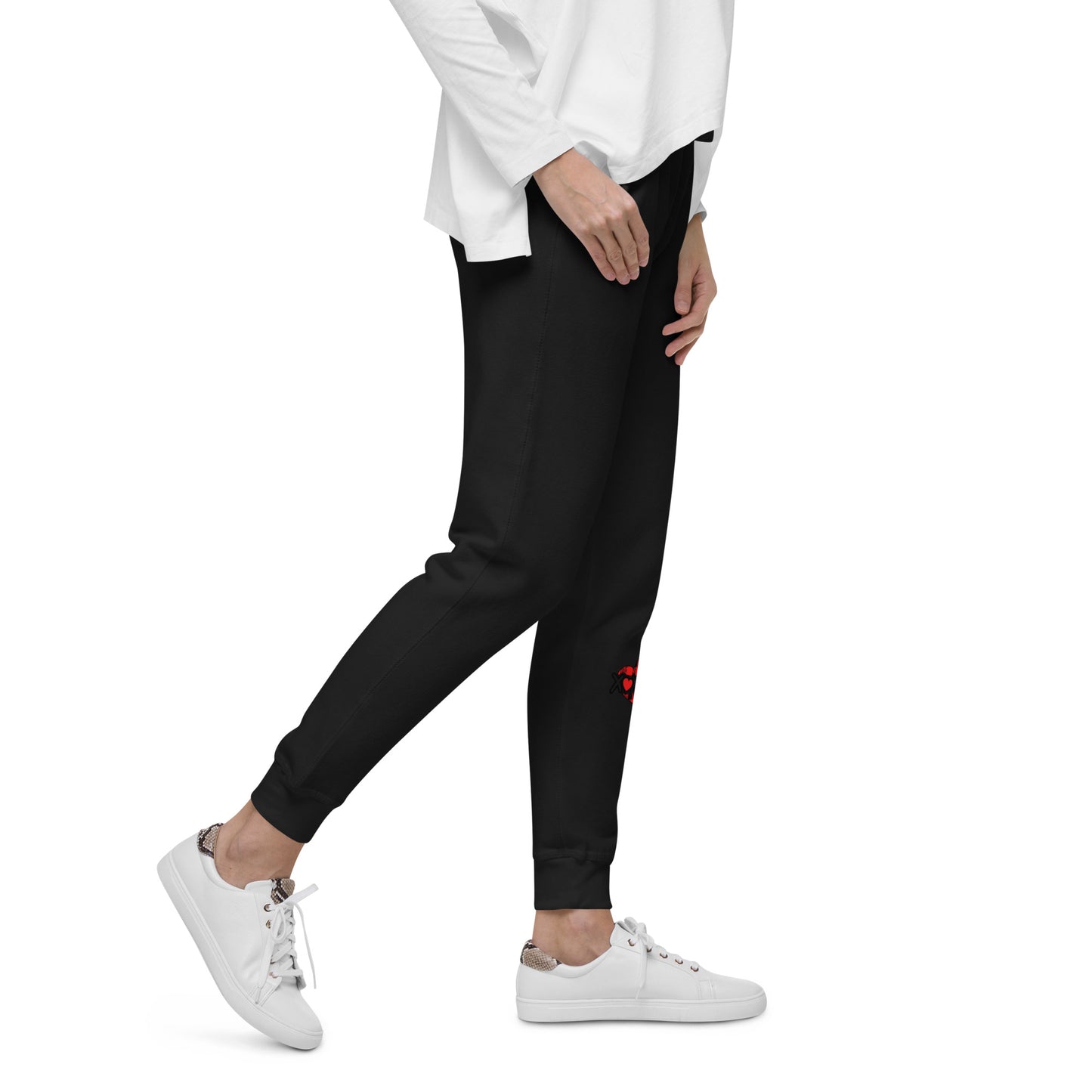 Women's "XOXO Love" fleece sweatpants