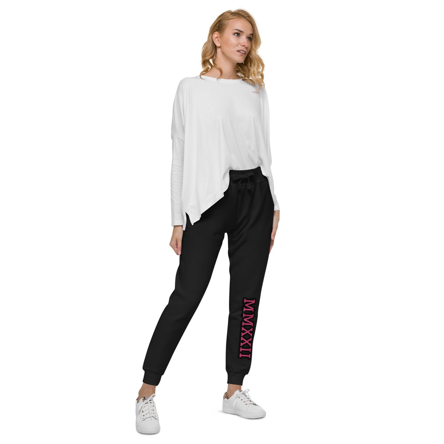 MMXXII Unisex fleece sweatpants (Pink)