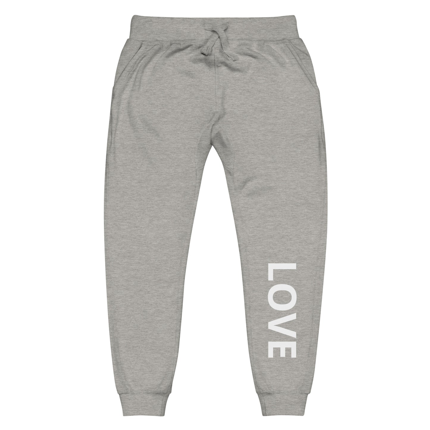 Unisex fleece sweatpants