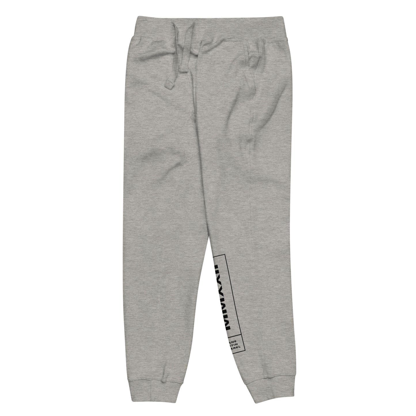 MMXXII Unisex fleece sweatpants (Black)