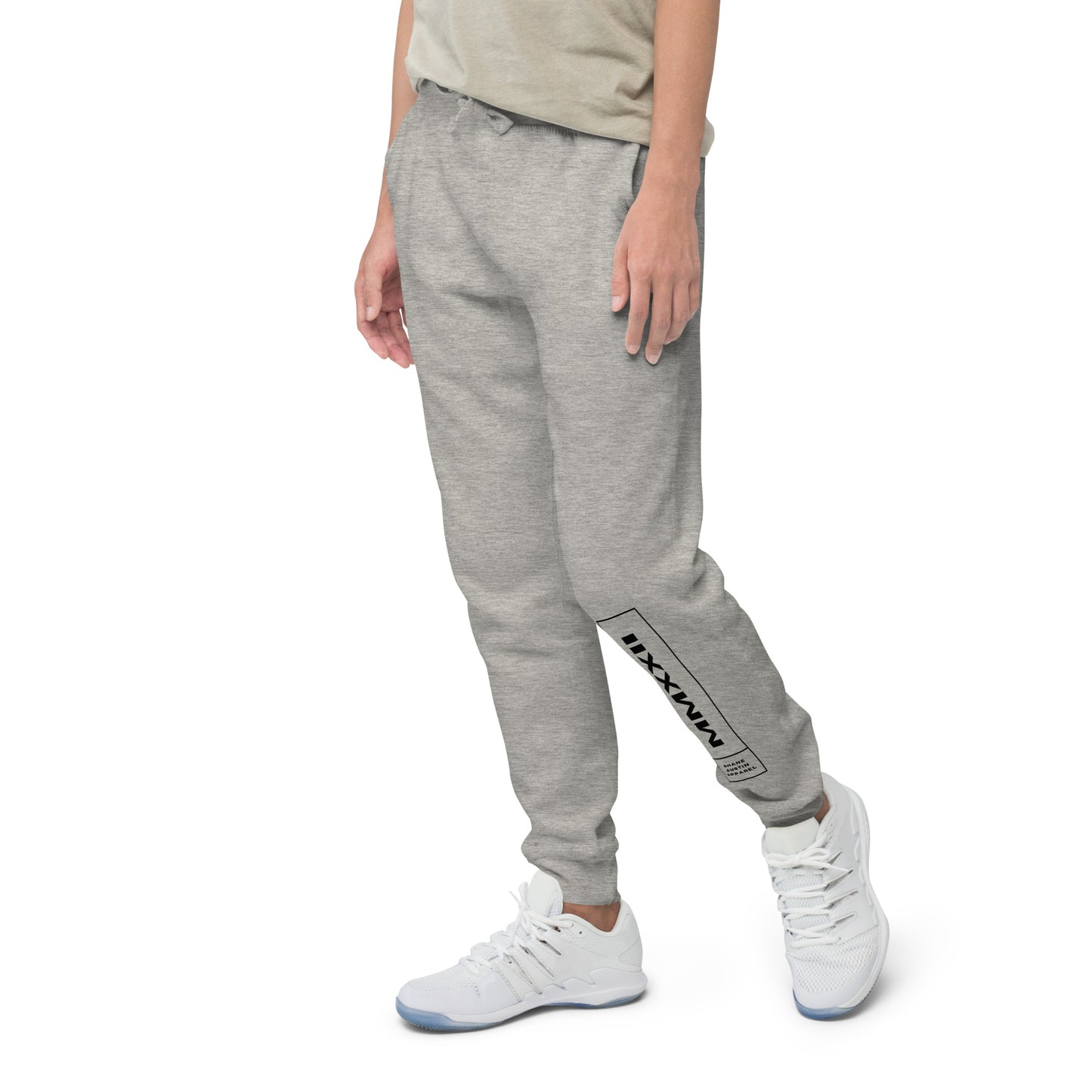 MMXXII Unisex fleece sweatpants (Black)