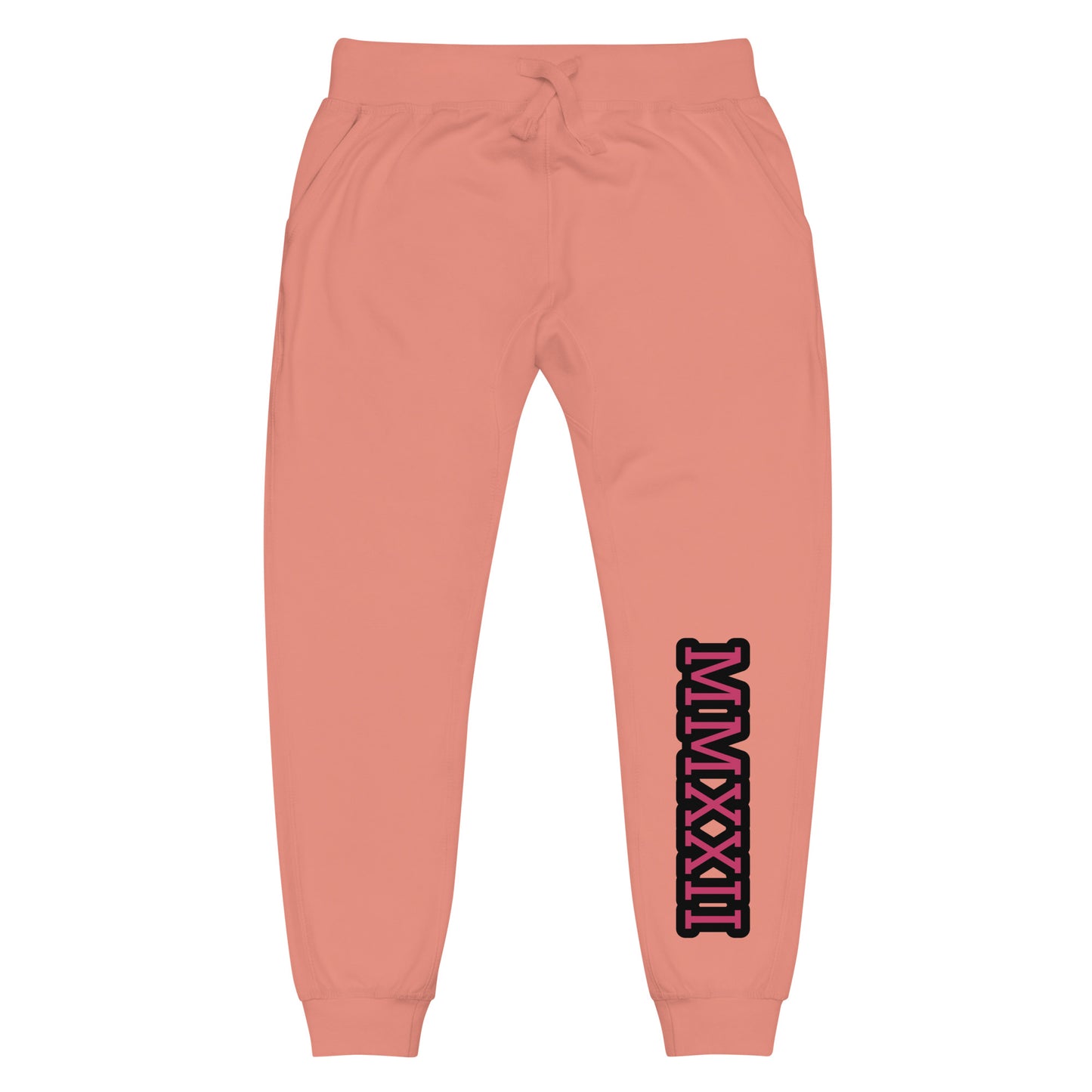 MMXXII Unisex fleece sweatpants (Pink)