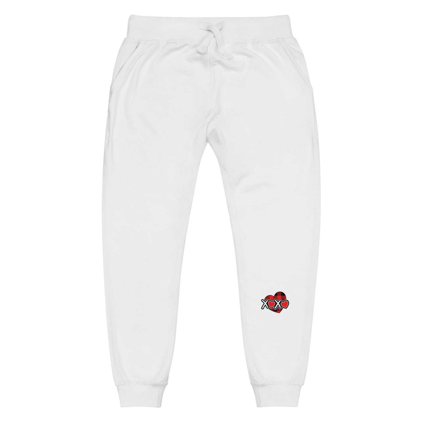 Women's "XOXO Love" fleece sweatpants