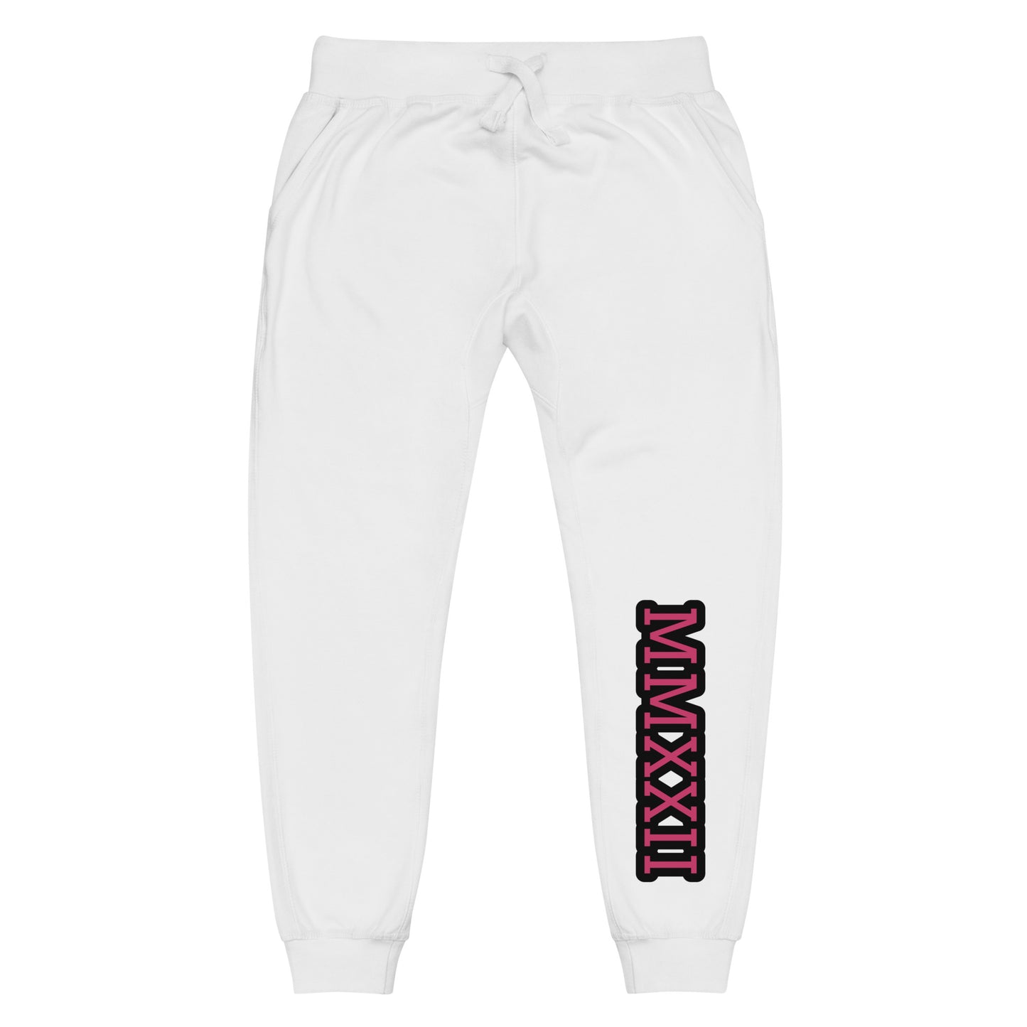 MMXXII Unisex fleece sweatpants (Pink)