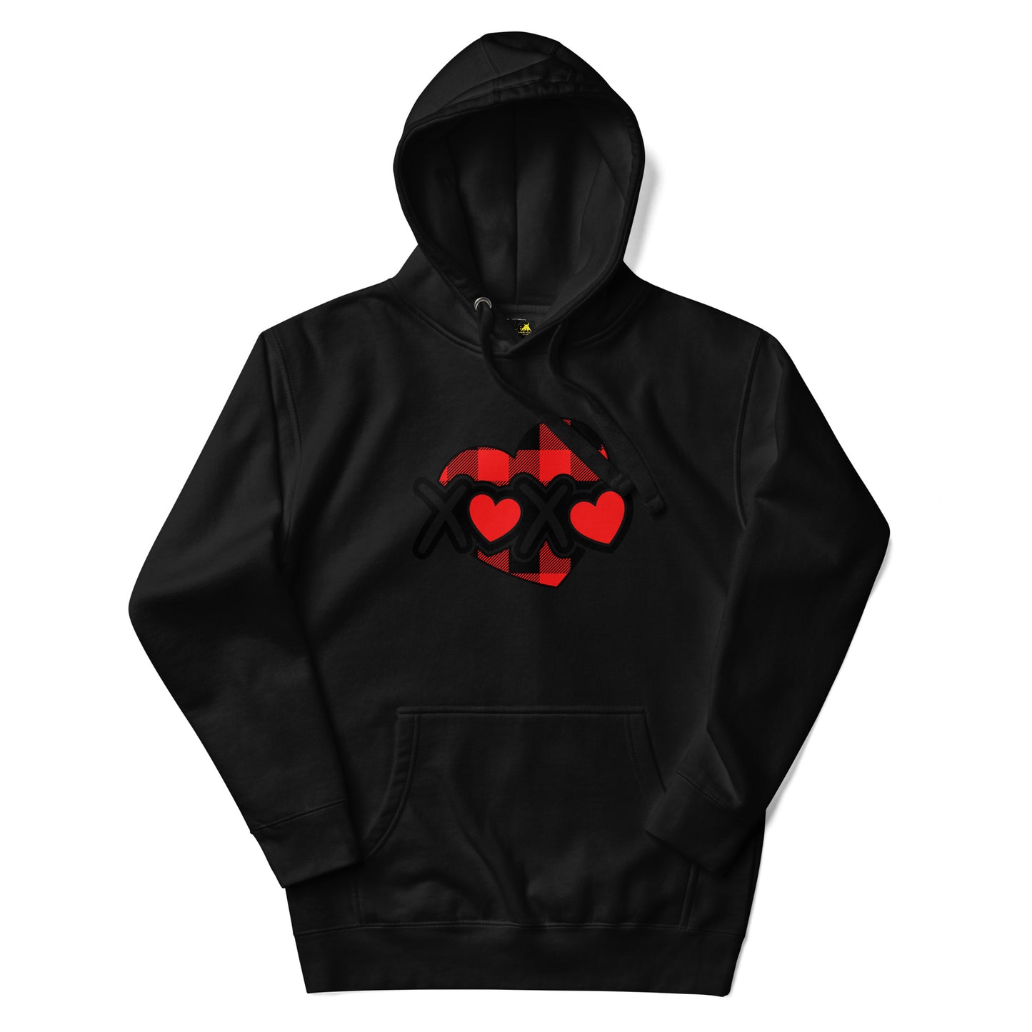 Plaid Heart Unisex Hoodie