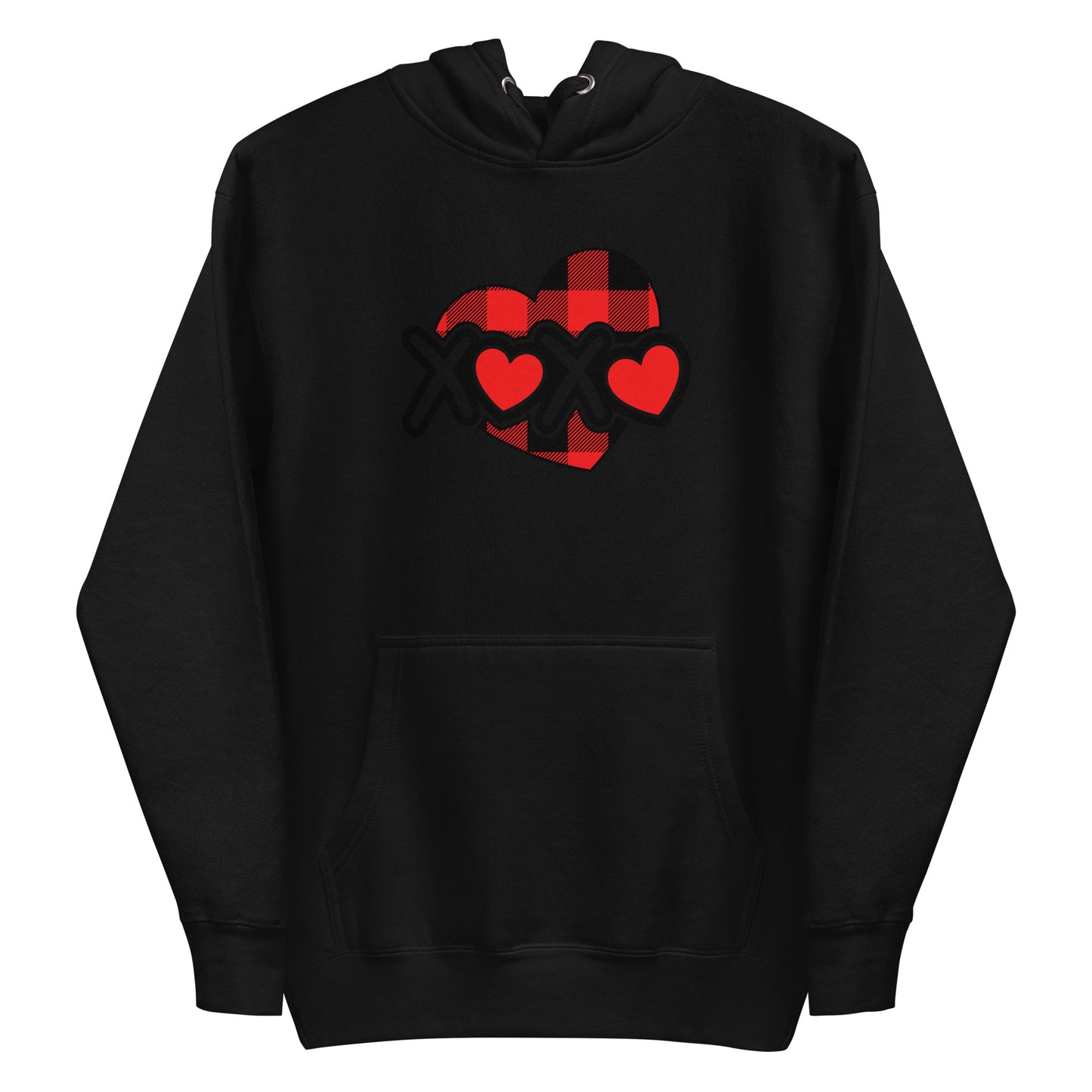 Plaid Heart Unisex Hoodie