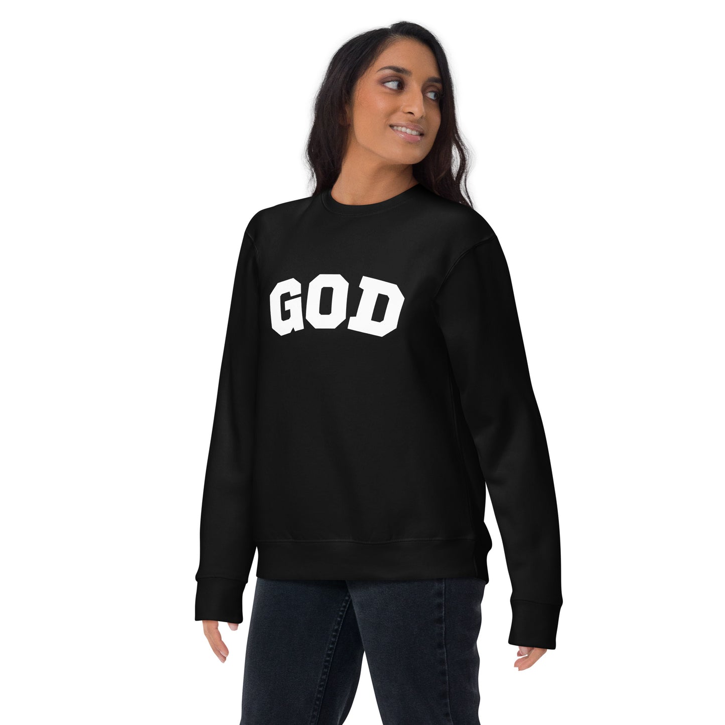 "God" Unisex Premium Sweatshirt