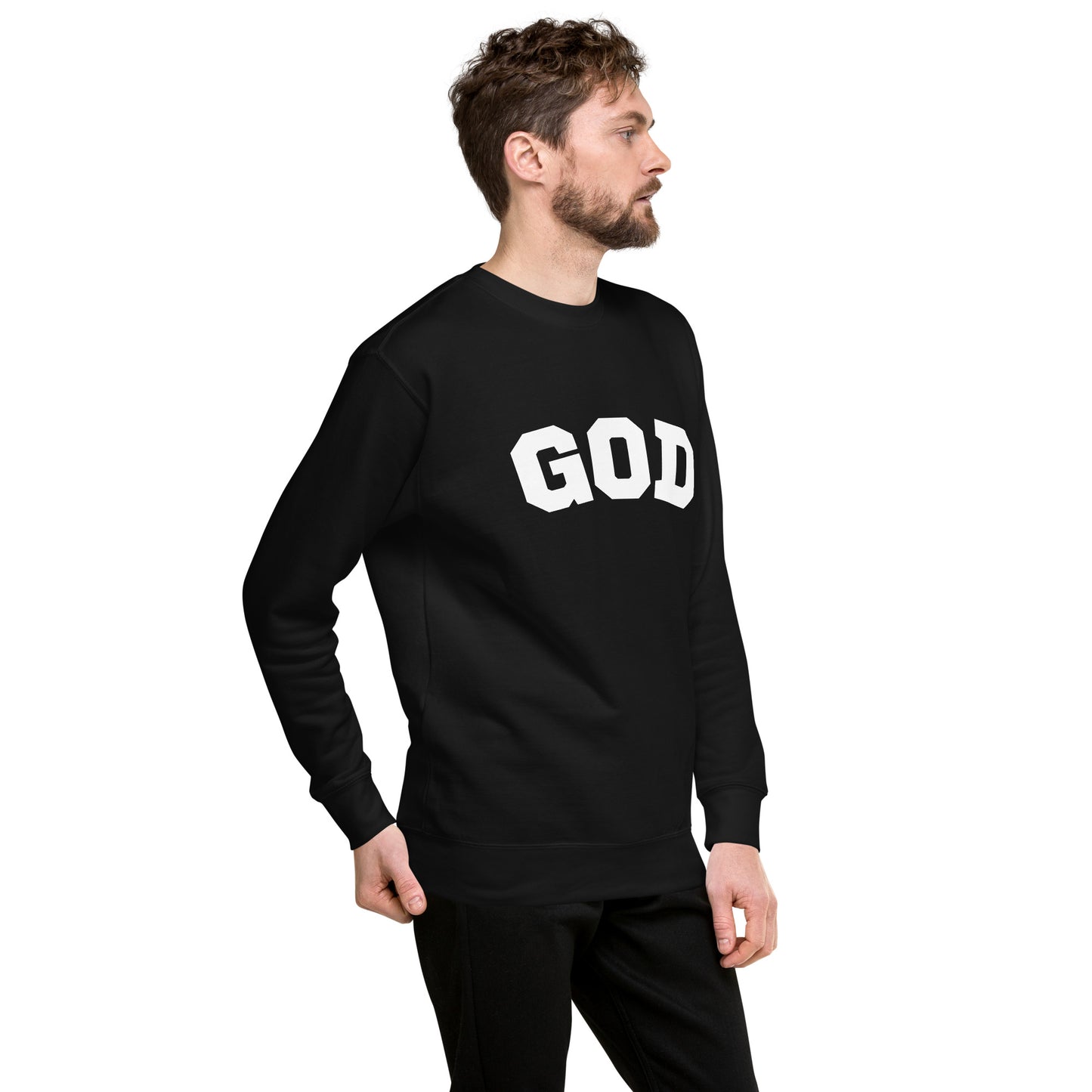 "God" Unisex Premium Sweatshirt