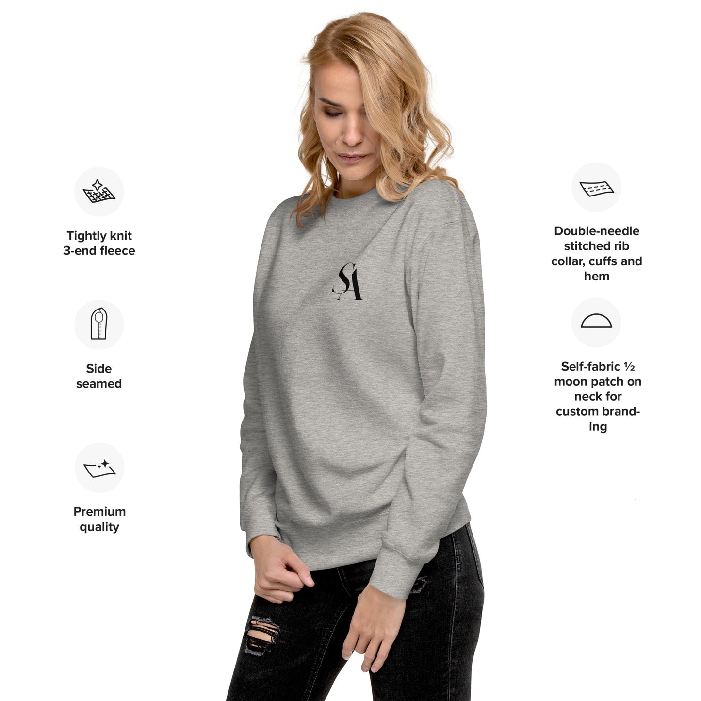 Premium Fleece Logo Sweatshirt