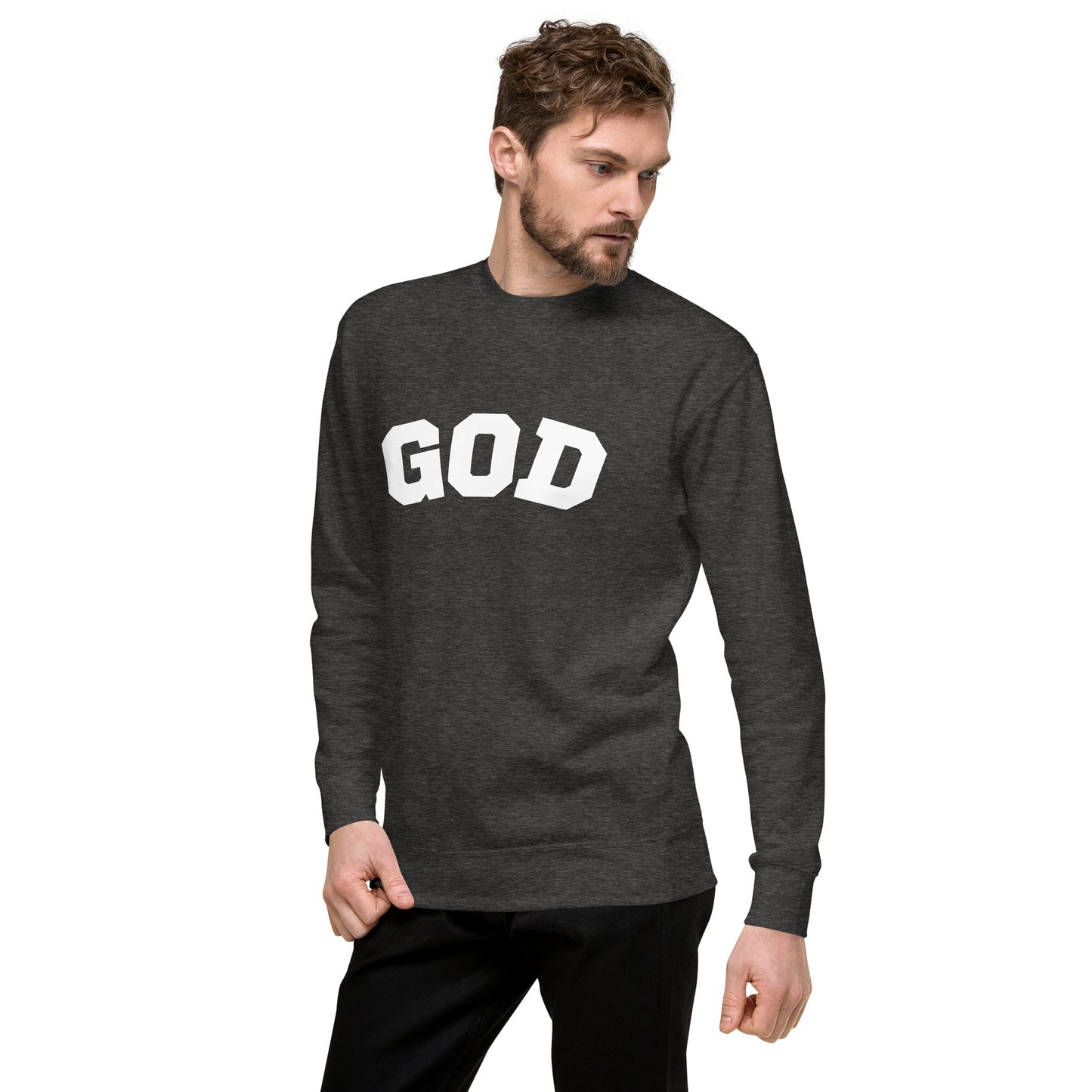 "God" Unisex Premium Sweatshirt