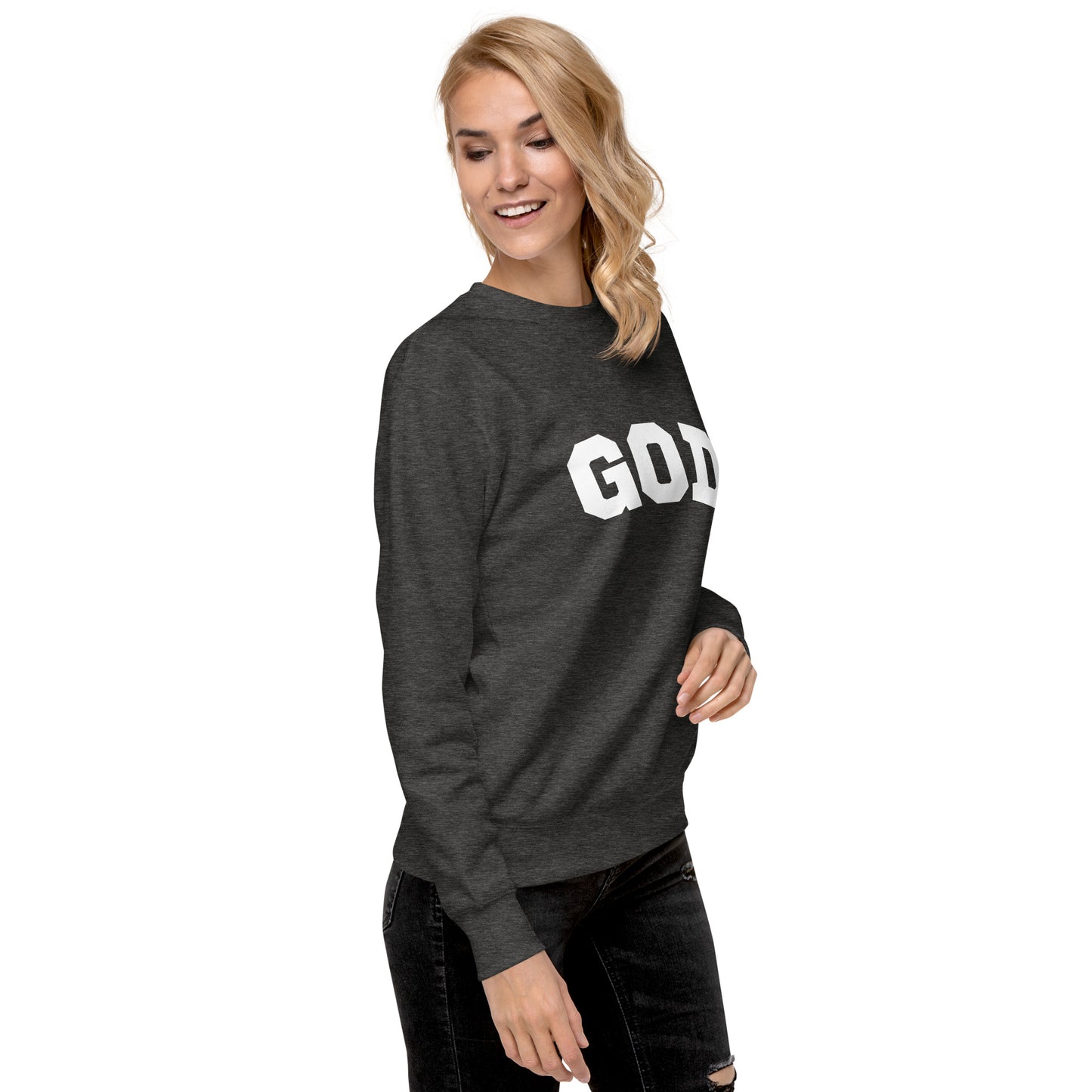 "God" Unisex Premium Sweatshirt