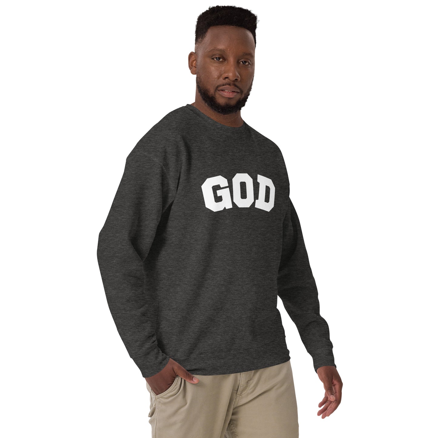 "God" Unisex Premium Sweatshirt