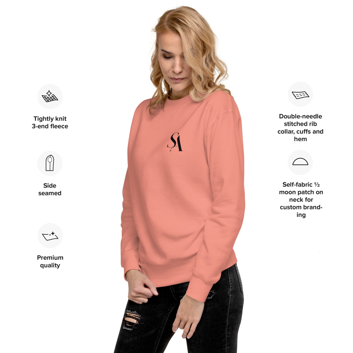 Premium Fleece Logo Sweatshirt