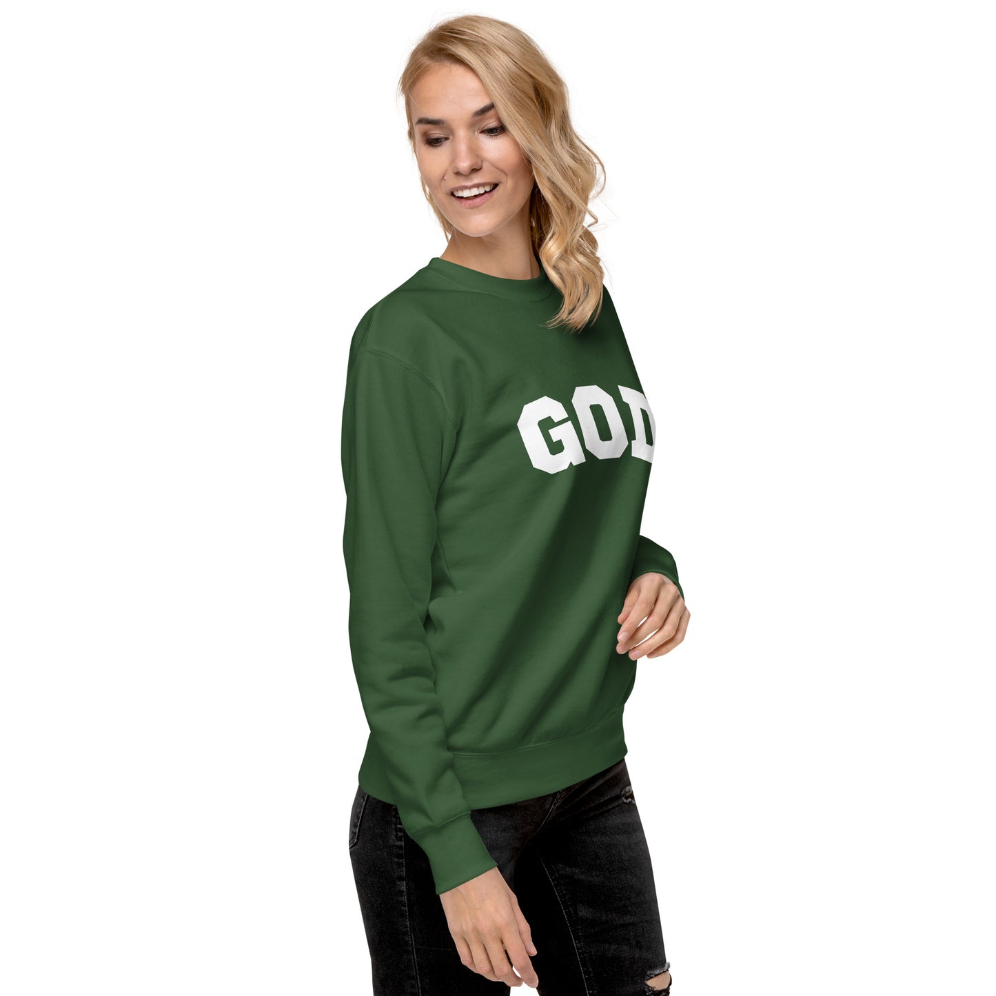 "God" Unisex Premium Sweatshirt