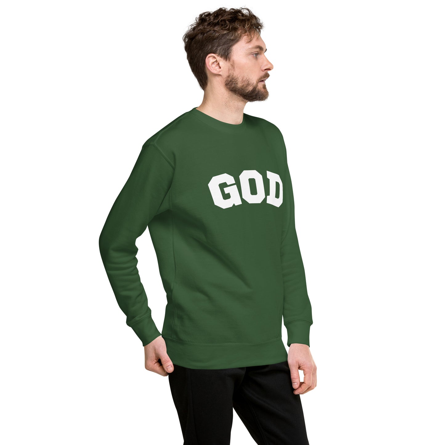 "God" Unisex Premium Sweatshirt