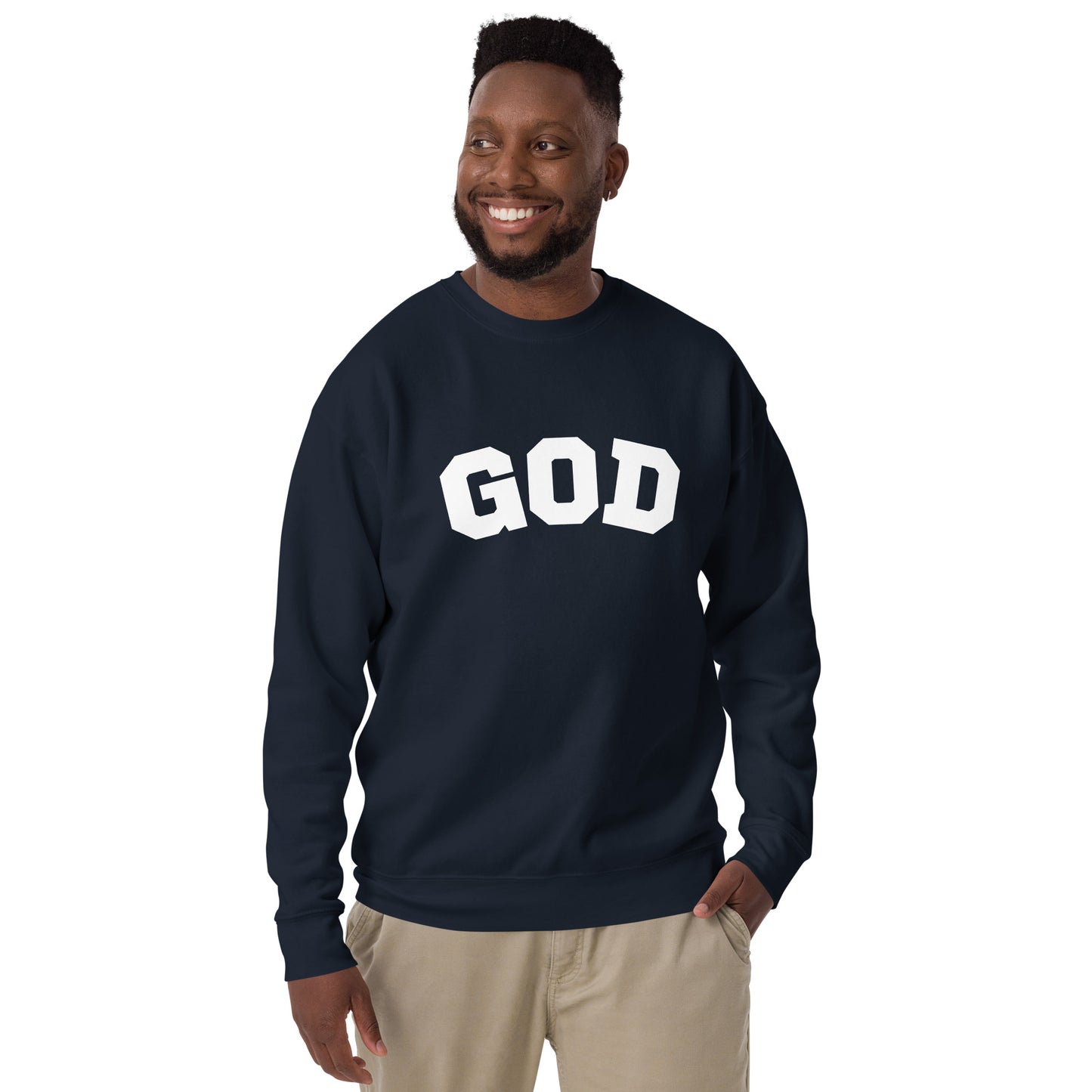 "God" Unisex Premium Sweatshirt