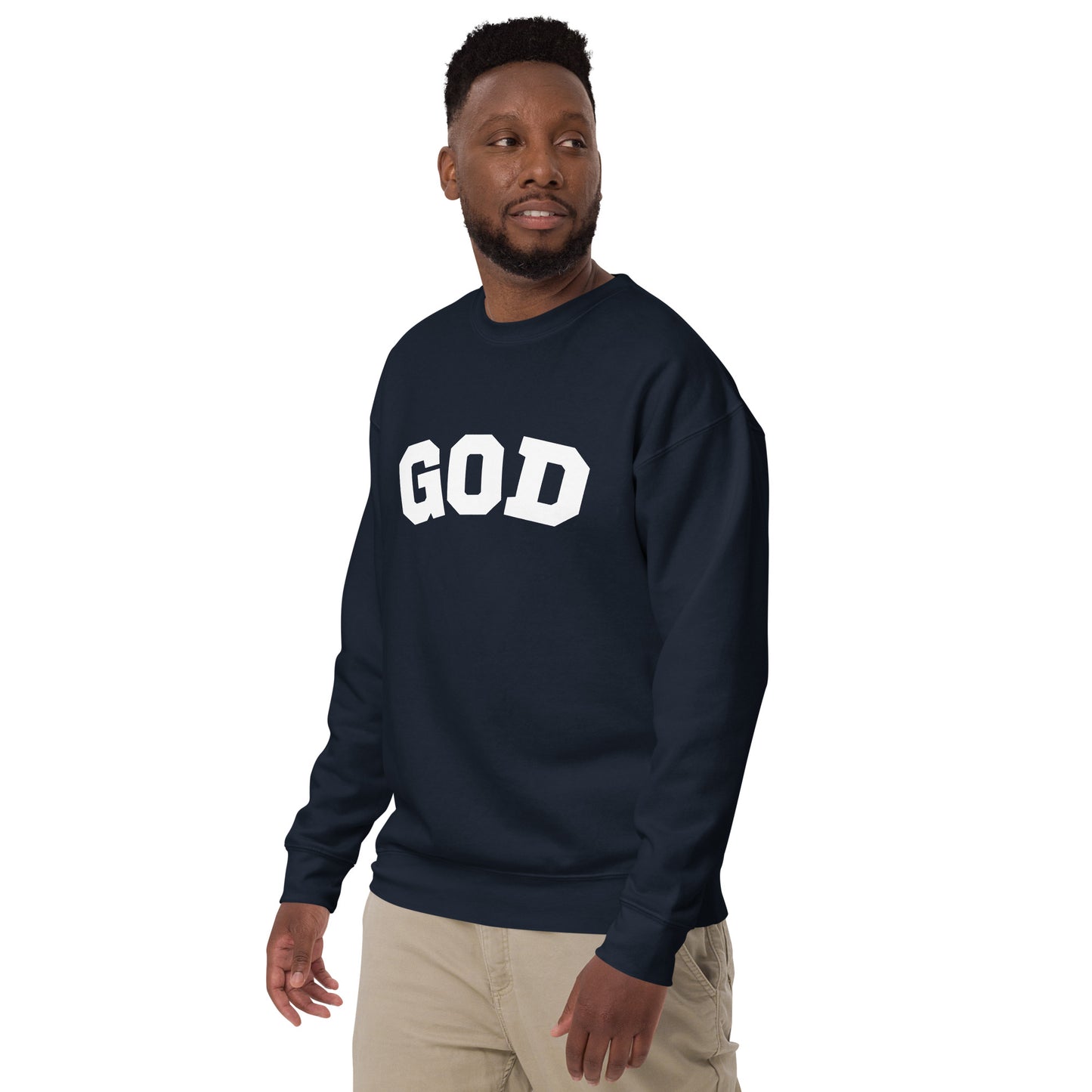 "God" Unisex Premium Sweatshirt