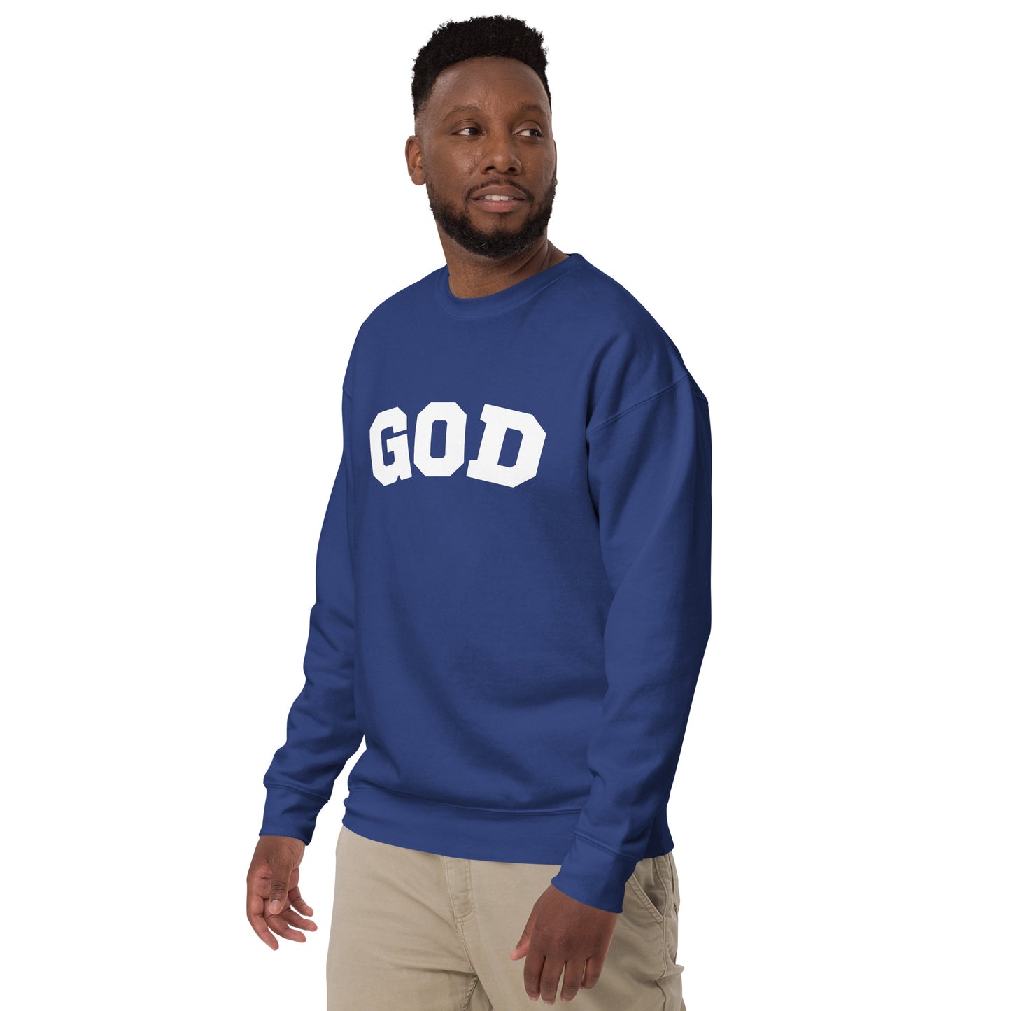 "God" Unisex Premium Sweatshirt