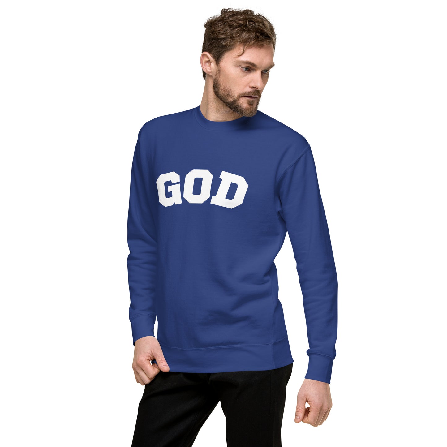 "God" Unisex Premium Sweatshirt