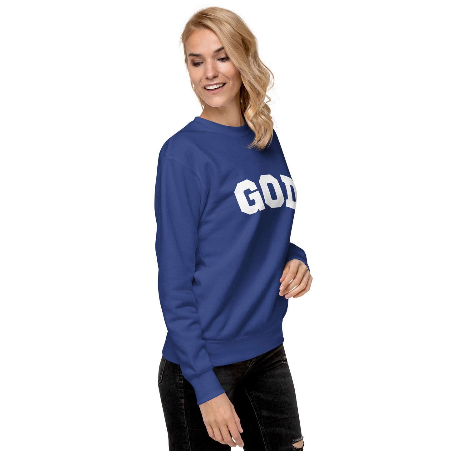 "God" Unisex Premium Sweatshirt